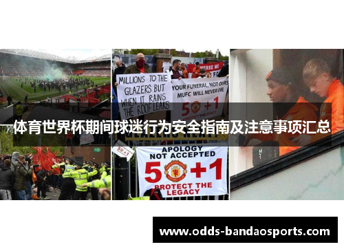 体育世界杯期间球迷行为安全指南及注意事项汇总