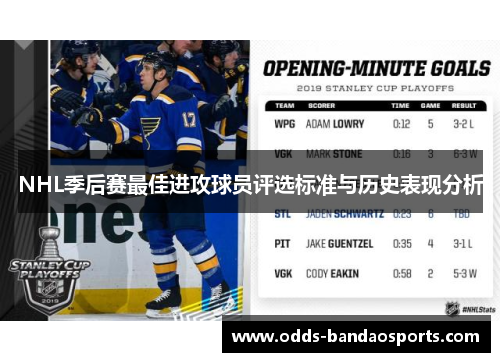 NHL季后赛最佳进攻球员评选标准与历史表现分析