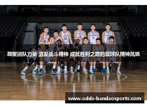 凝聚团队力量 激发战斗精神 成就胜利之路的篮球队精神风貌