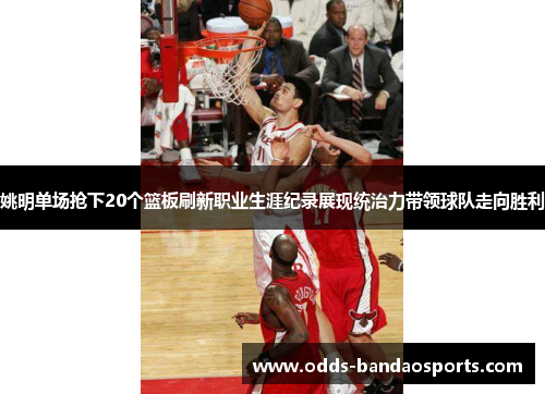 姚明单场抢下20个篮板刷新职业生涯纪录展现统治力带领球队走向胜利